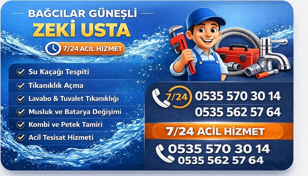 bağcılar güneşli tesisatçı